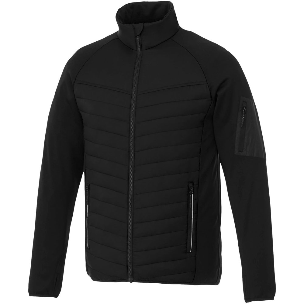Banff men's hybrid insulated jacket - Black