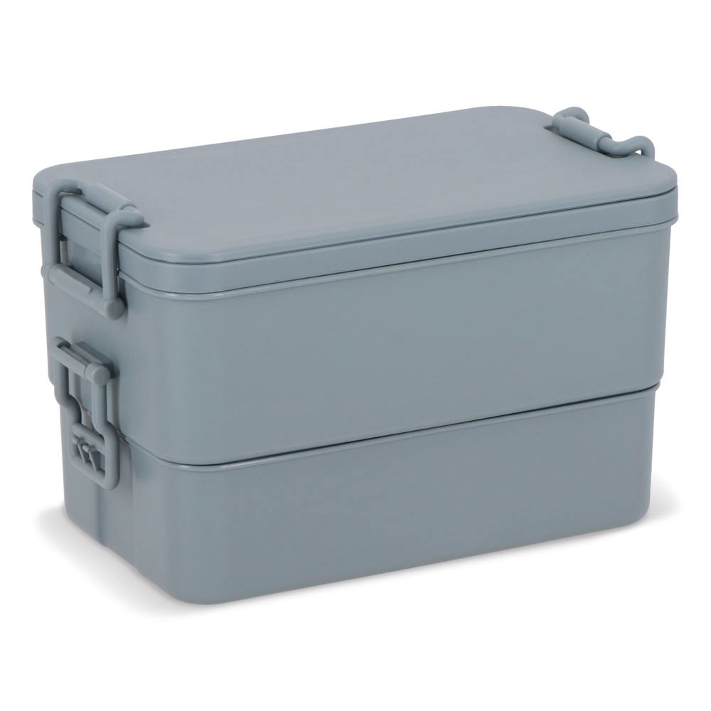 Double layer Lunch Box with Cutlery