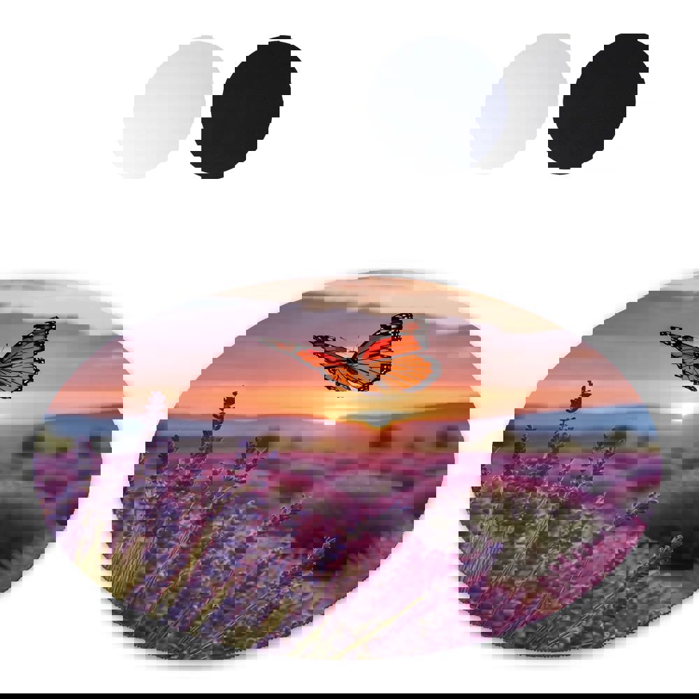 Round sublimation mousepad 20 cm 