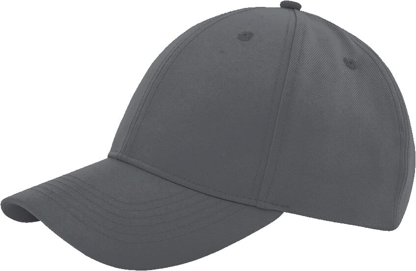 100% rPET cap - Donkergrijs (PMS Cool Gray 11c) / Donkergrijs