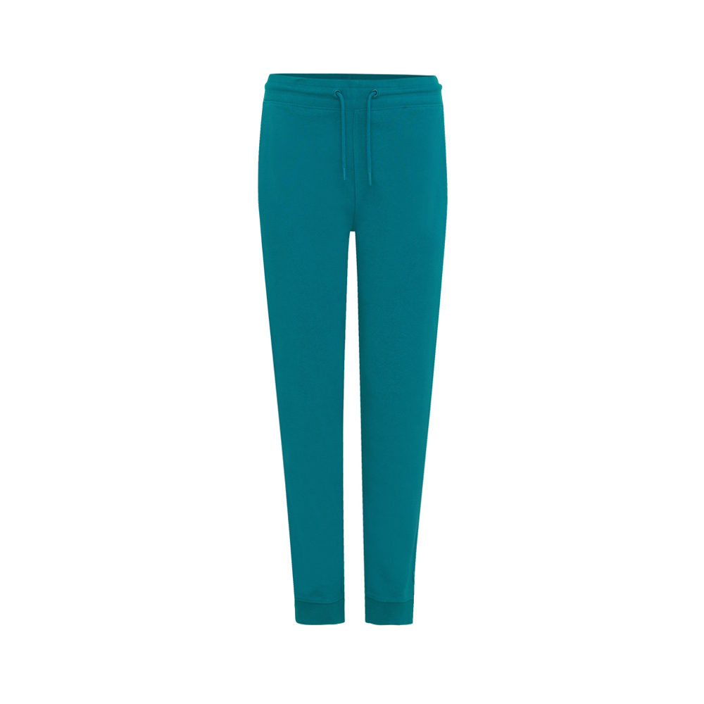 IQONIQ Cooper recycled cotton jogger - verdigris (± PMS 18-4834TCX)