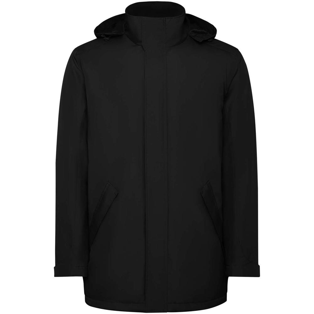 America men's padded parka jacket - Black