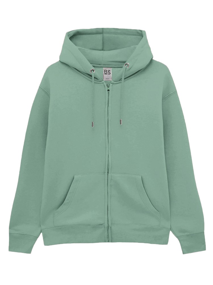 BS Berry Zipp Sweater - Sage (PMS 5585C)