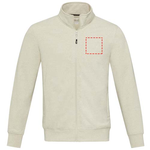 Galena unisex Aware™ recycled full zip sweater