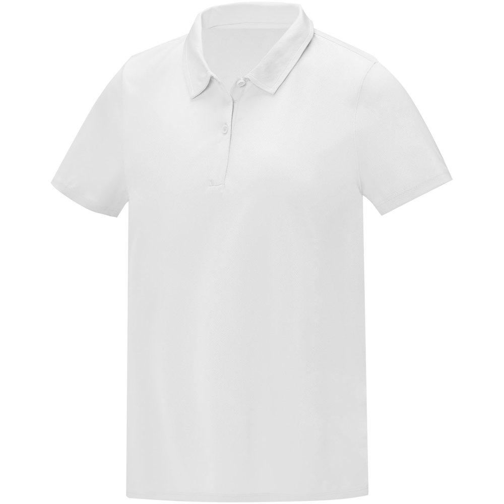 Deimos short sleeve women's cool fit polo - white