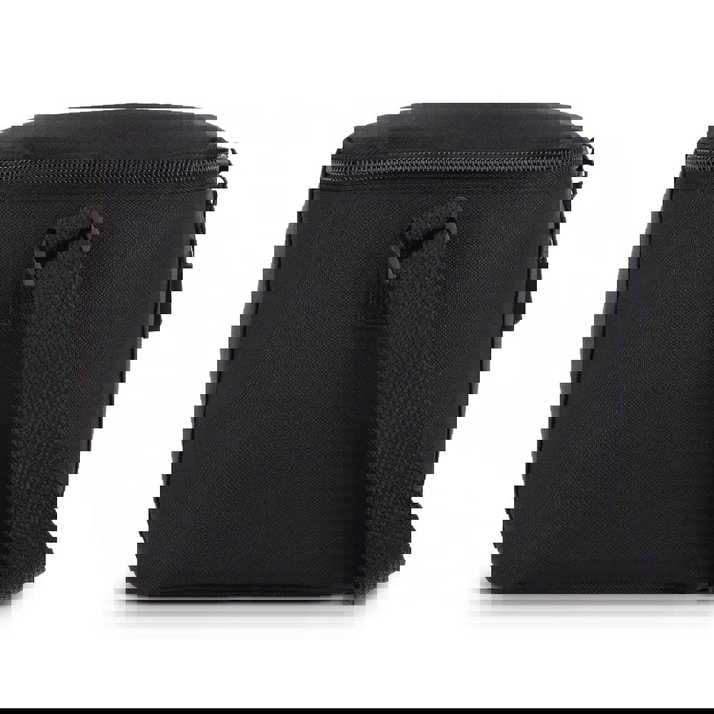 600D gerecycled PET koeltas voor 6 blikjes 25 x 14.5 x 15.5 cm 5 L