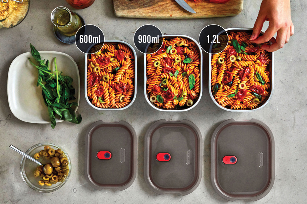 Black+Blum Mealprep Box 3pcs Set Small, Medium, Large