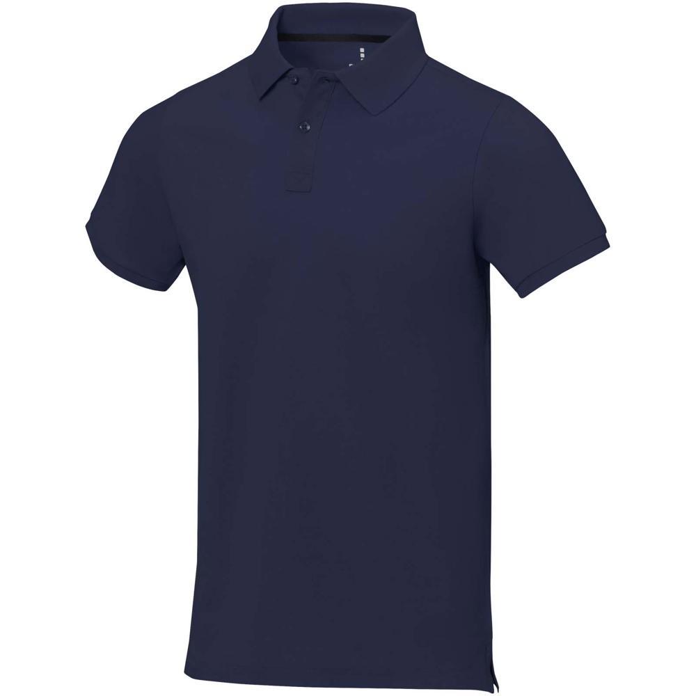 Calgary short sleeve men's polo - Navy