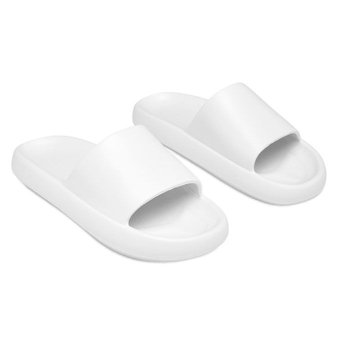EVASLIDE - Unisex EVA sliders size44/45 - White