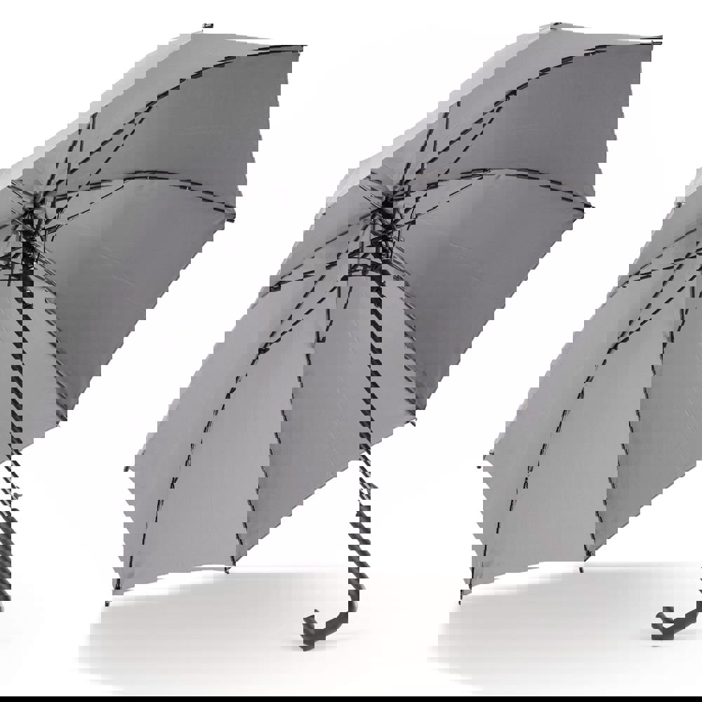 Deluxe stick umbrella 23” auto open - Grey