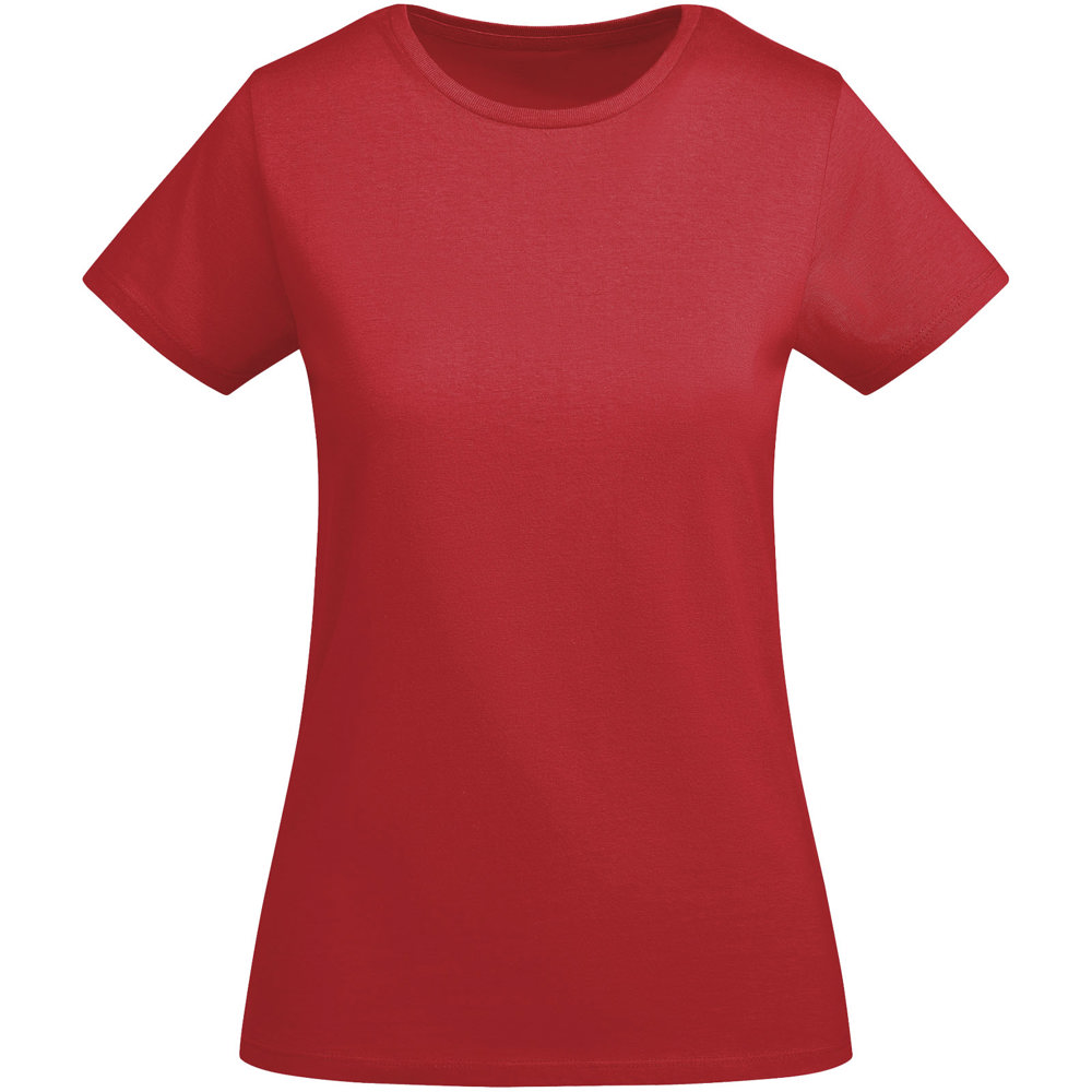 Breda T-Shirt aus Bio-Baumwolle für Damen - rot