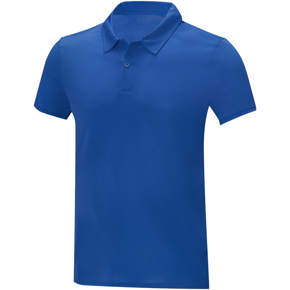 Deimos short sleeve men's cool fit polo - blue