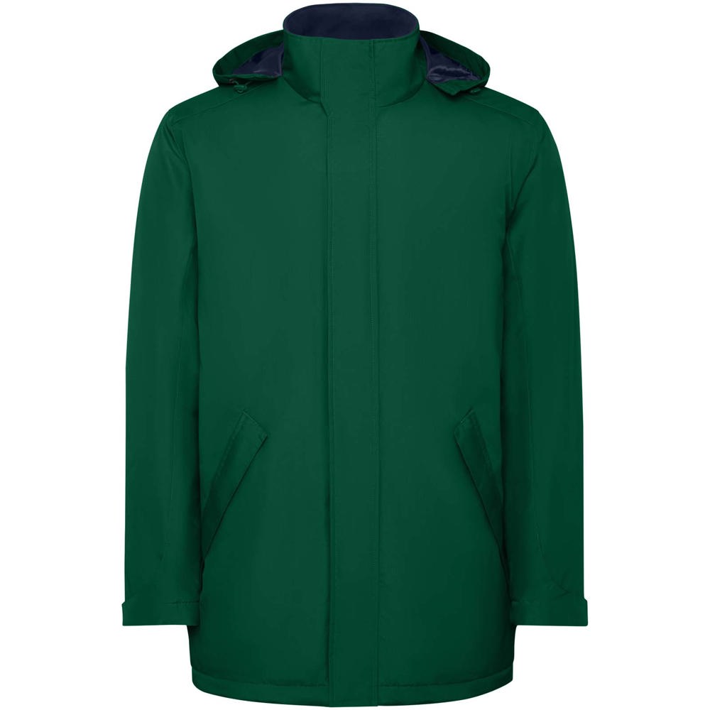 America men's padded parka jacket - Bottle green
