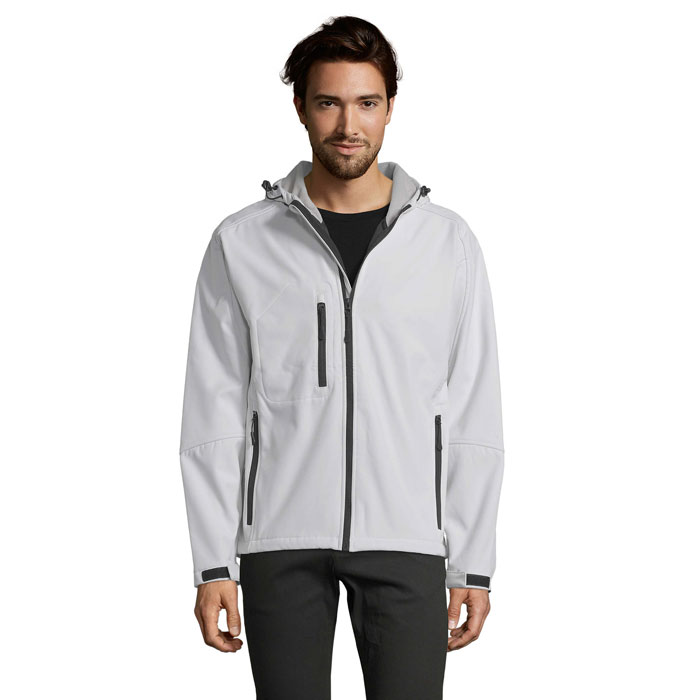 REPLAY MEN - REPLAY HERREN SOFTSHELL - Weiß