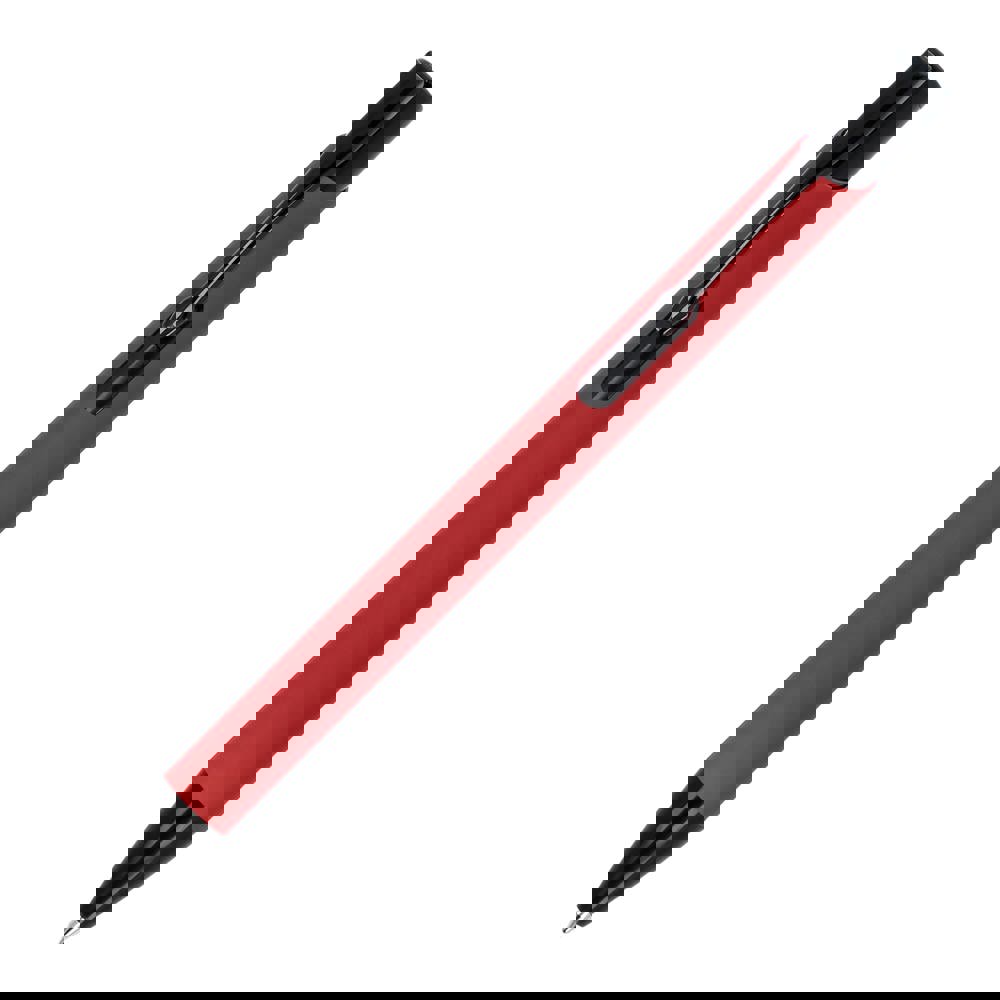 Alicante Soft Touch R-AL blaue Tinte - Rot / Schwarz