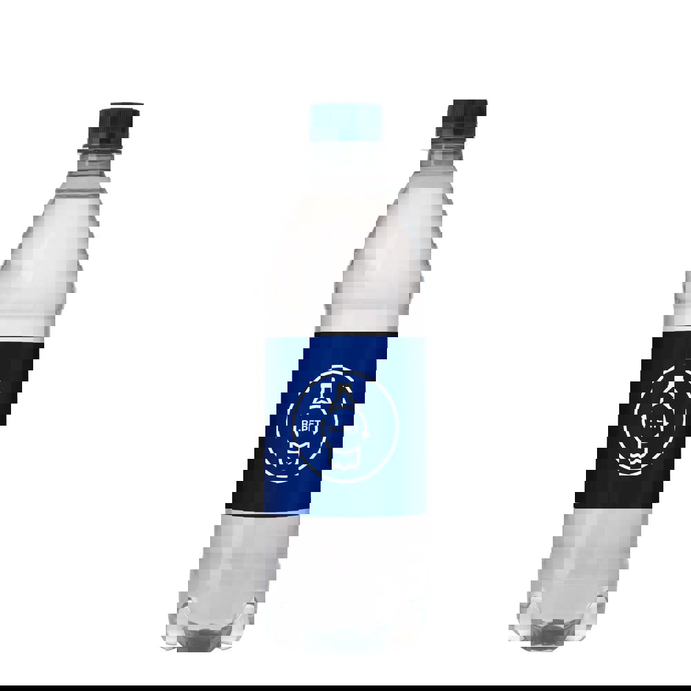 Spring water 500 ml with screw cap - Transparent/Blue