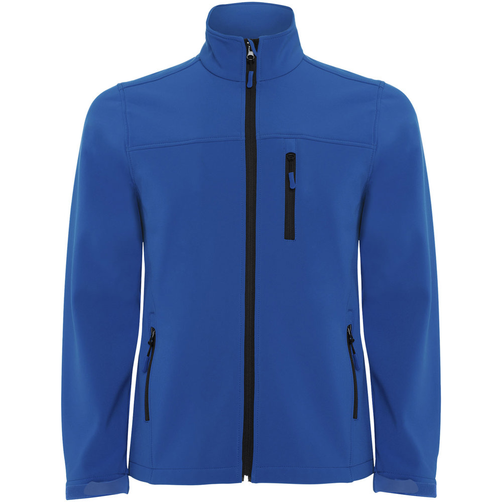 Antartida men's softshell jacket - Royal blue