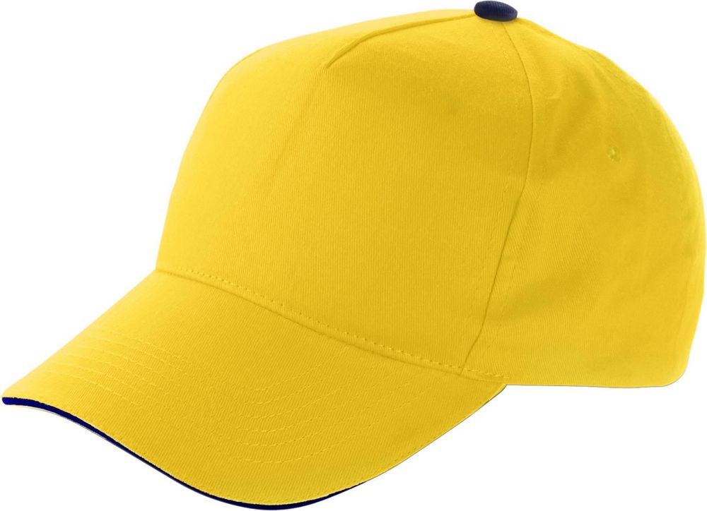 Baseball-Cap aus Baumwolle Beau - gelb