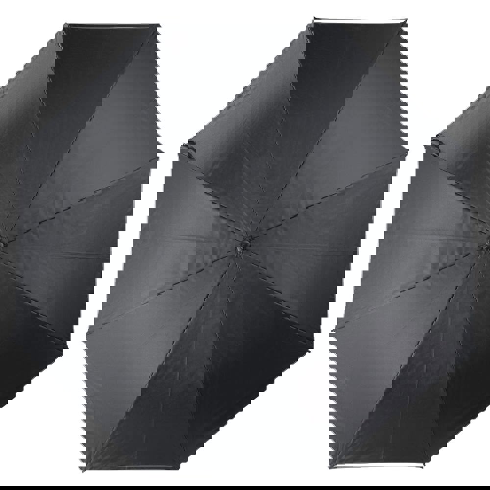 Deluxe dubbellaagse paraplu 25 auto open