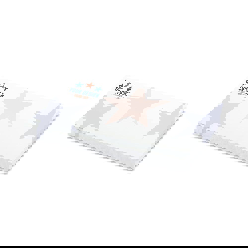 25 adhesive notes, 100x72mm, full-colour