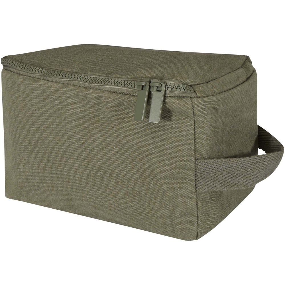 Pack 500 g/m² Aware™ recycled toiletry organiser - green