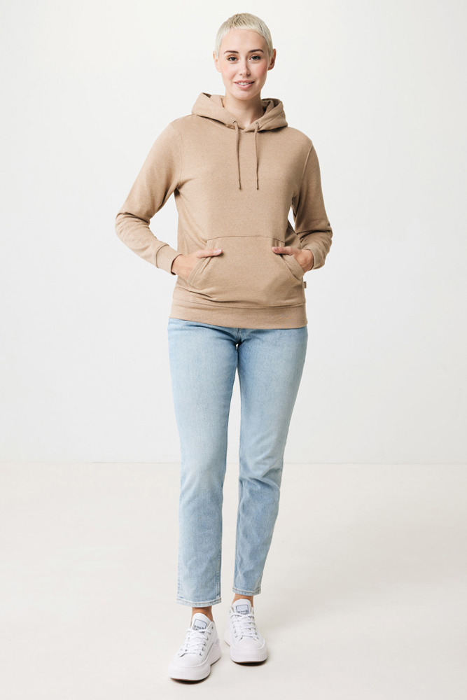 IQONIQ Torres recycled cotton hoodie undyed
