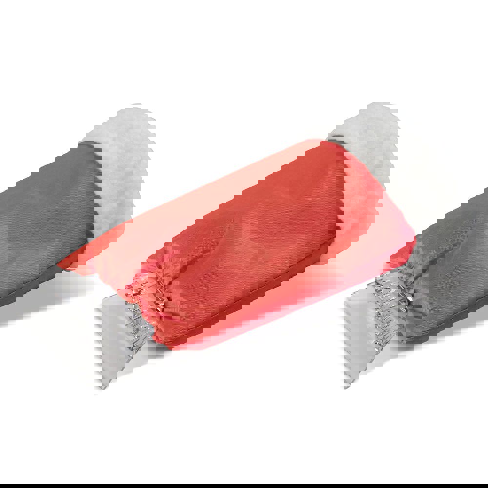 Ijskrabber handschoen gevoerd - rood