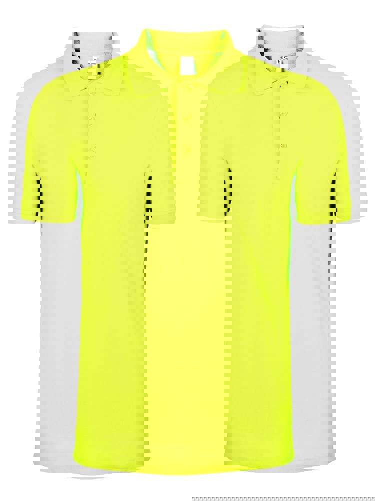 BS Evolution polo shirt, 180 gr/m² - Safety Yellow (13-0630 TN)