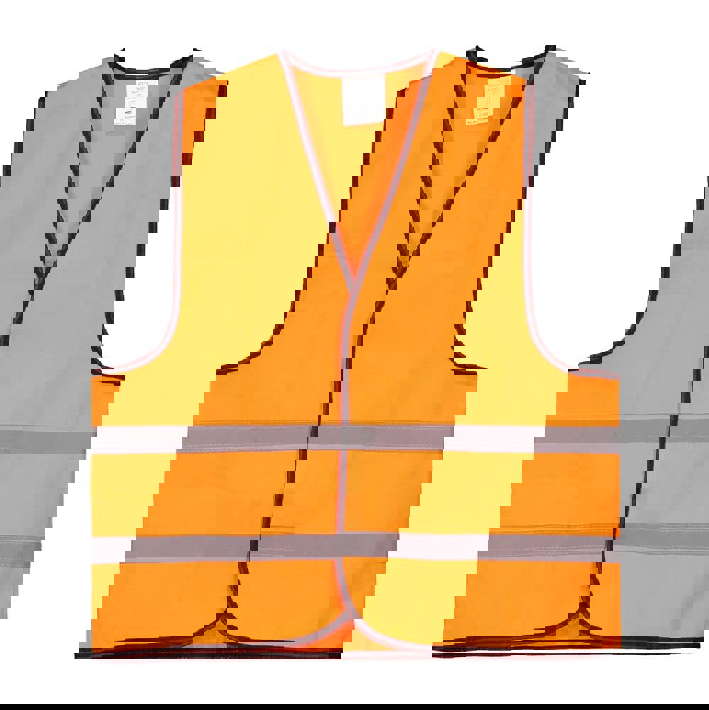 Kinder veiligheidsvest 6-12 jaar - EN 17353 - Oranje (PMS 165c) / Oranje