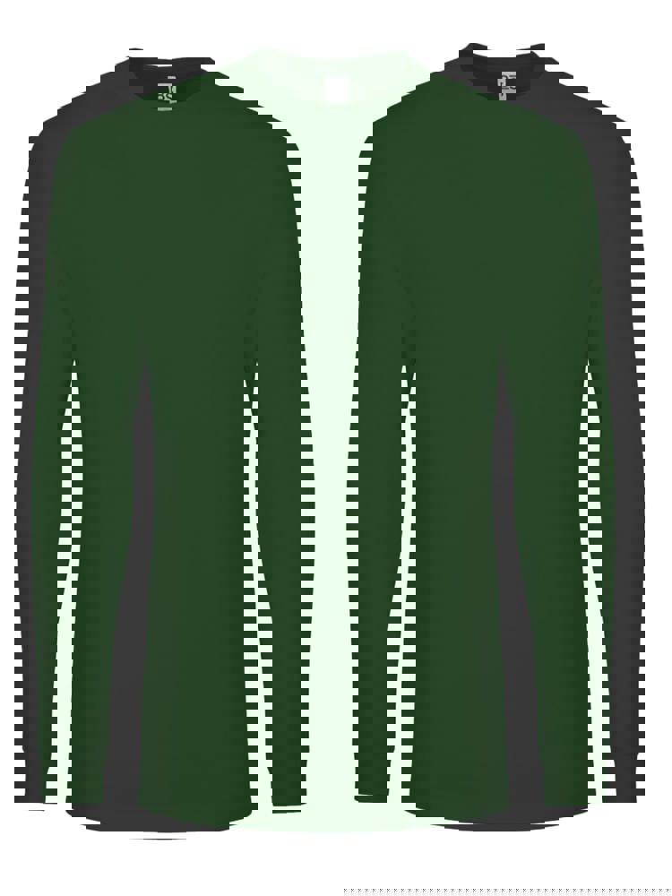 BS Evolution long sleeve t-shirt, 160 gr/m² - Bottle green