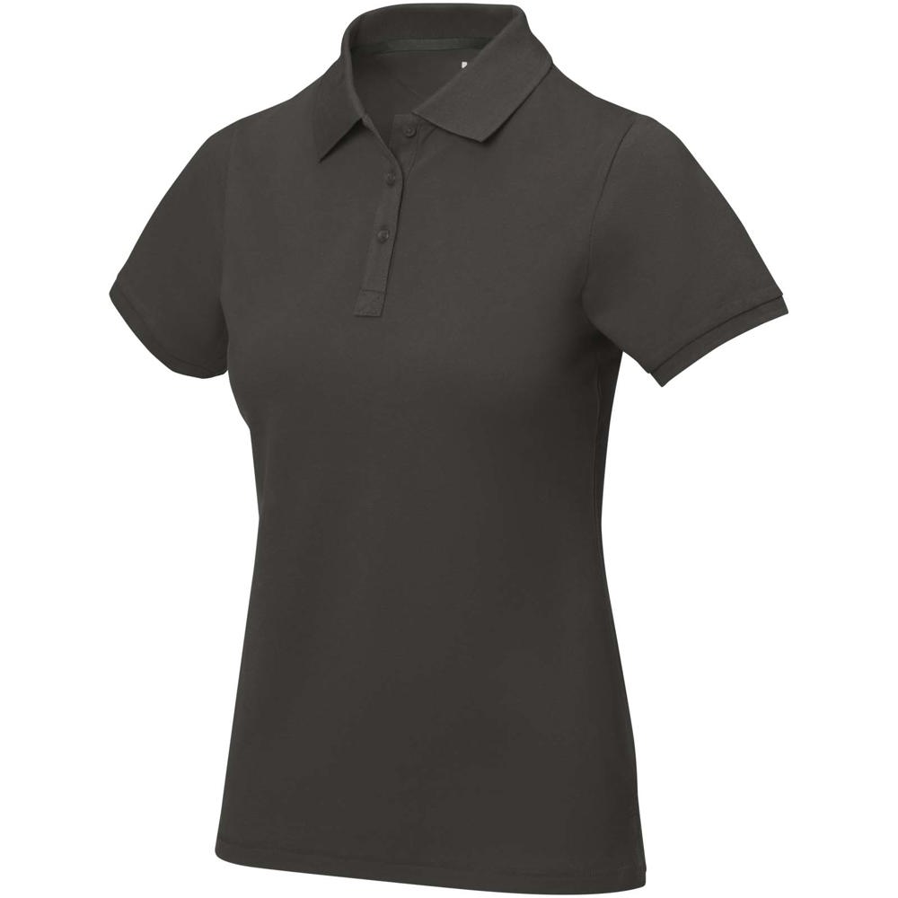Calgary short sleeve women's polo - Anthracite