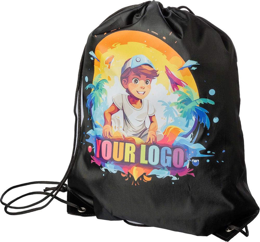 Polyester (210D) drawstring backpack Stef