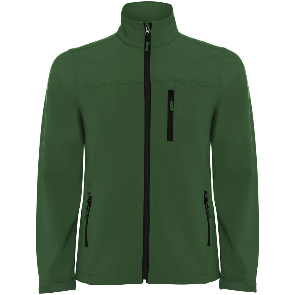 Antartida men's softshell jacket - Bottle green