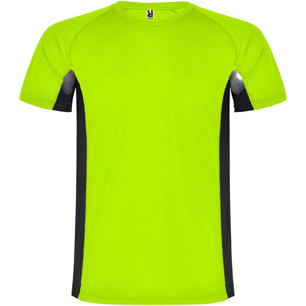 Fluor groen, Zwart