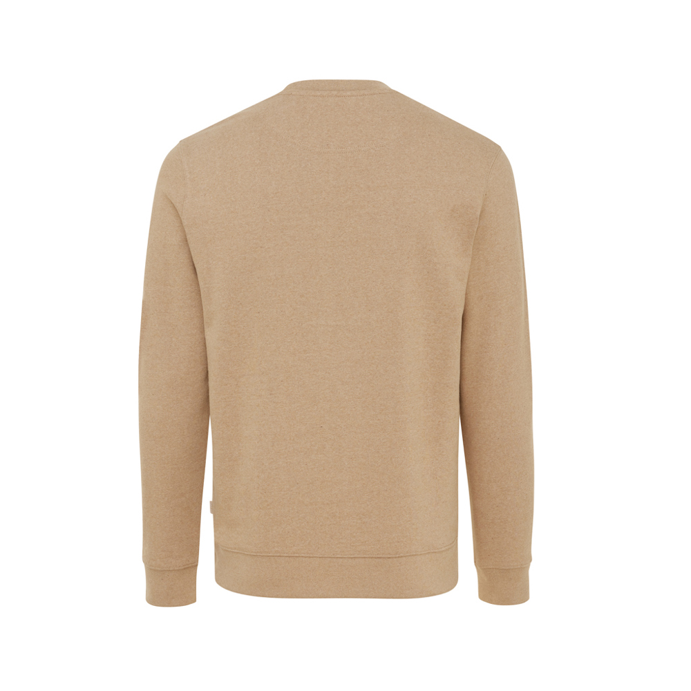 IQONIQ Denali recycled cotton crew neck undyed