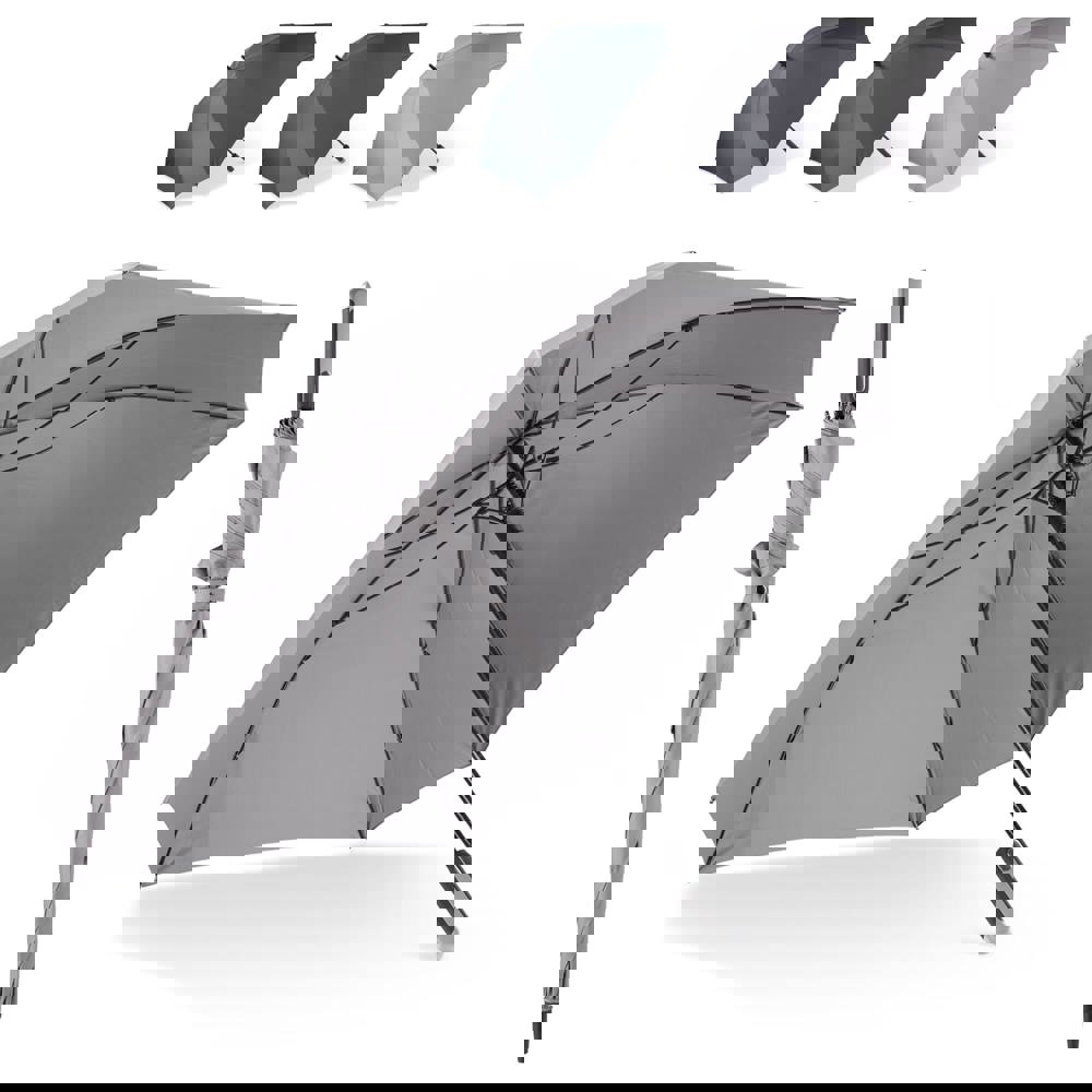 Deluxe 27” square umbrella auto open