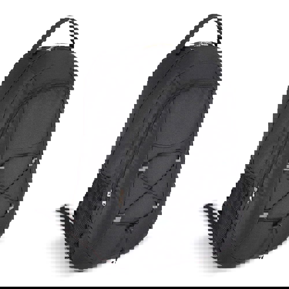 Backpack with drawcord detail R-PET 25L - Black