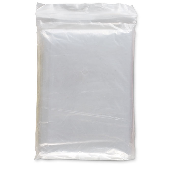 SPRINKLE - Foldable raincoat in polybag - Transparent