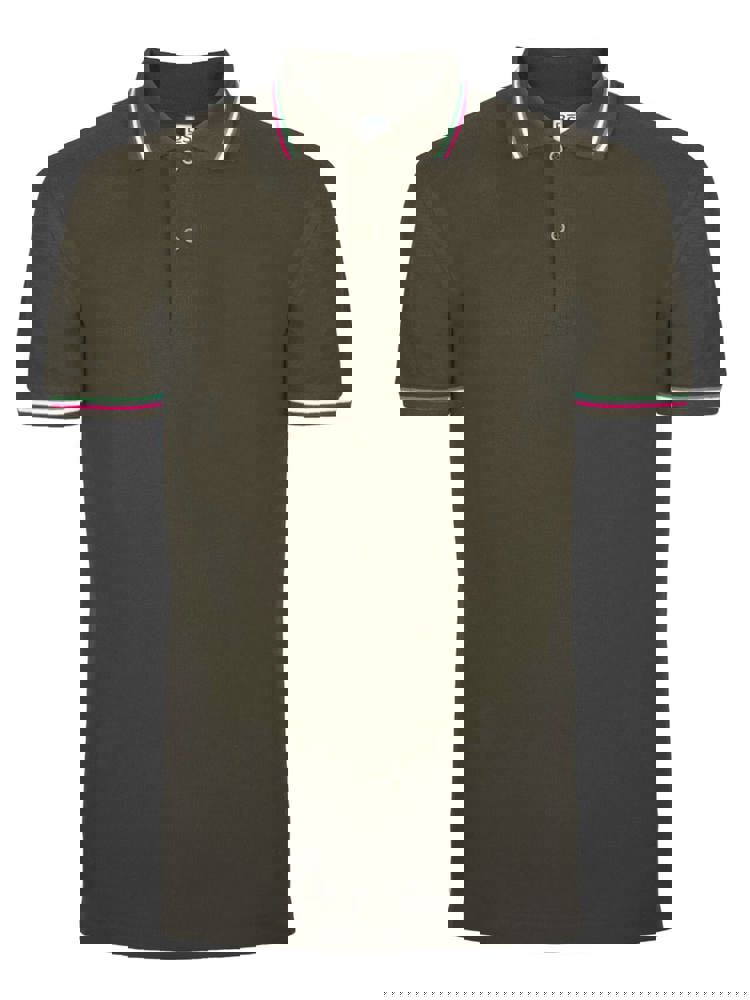 BS Italy polo, 200 gr/m² - Olive green (PMS 418C)