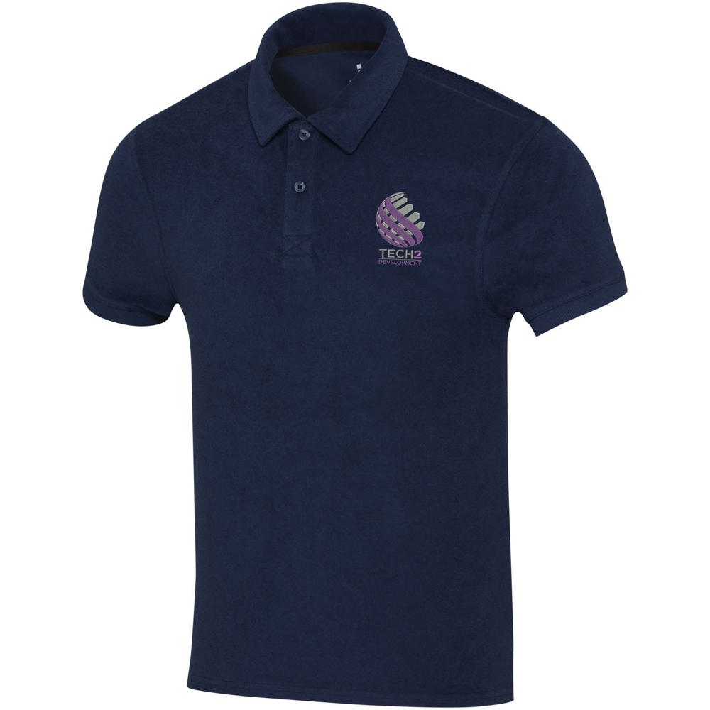 Akoya Poloshirt aus recyceltem Frottee Unisex