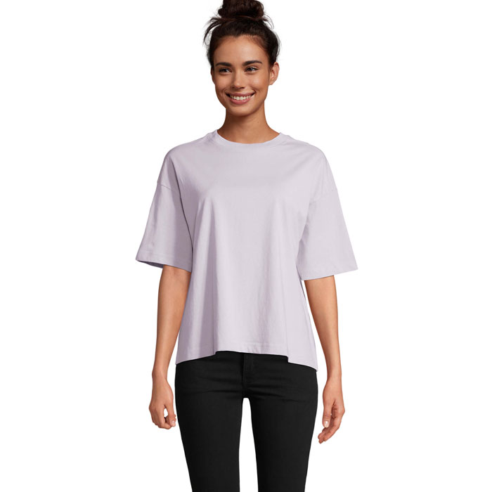 BOXY WOMEN - BOXY WOMEN T-SHIRT OVERSIZE - Lila