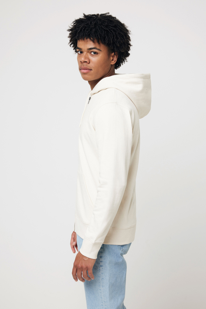 IQONIQ Abisko recycled cotton zip through hoodie