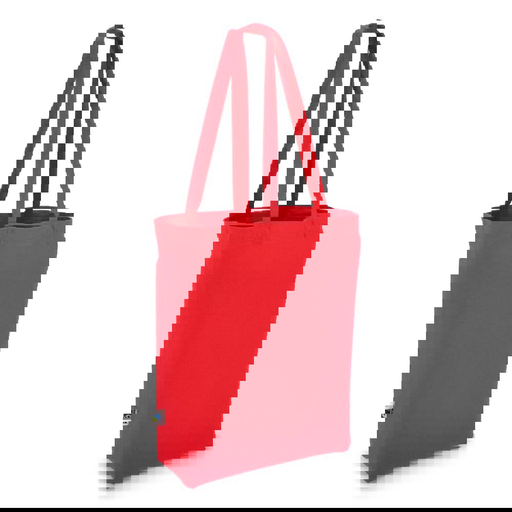 Bag Fairtrade 270g 42x12x43cm - Red