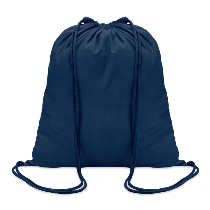 COLORED - 100gr/m² cotton drawstring bag - Blue