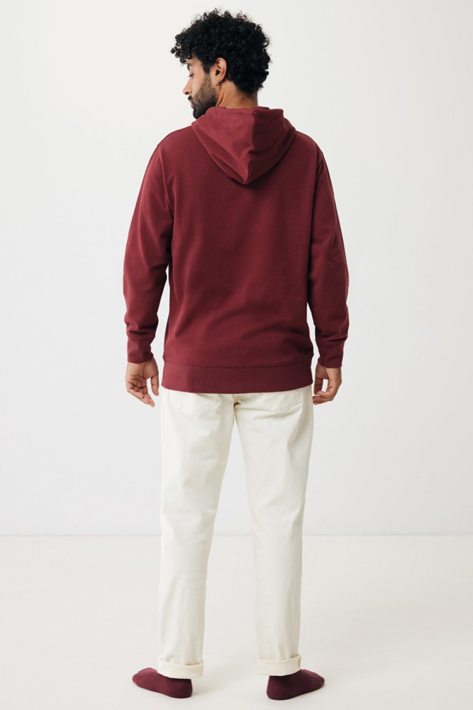 IQONIQ Abisko recycled cotton zip through hoodie