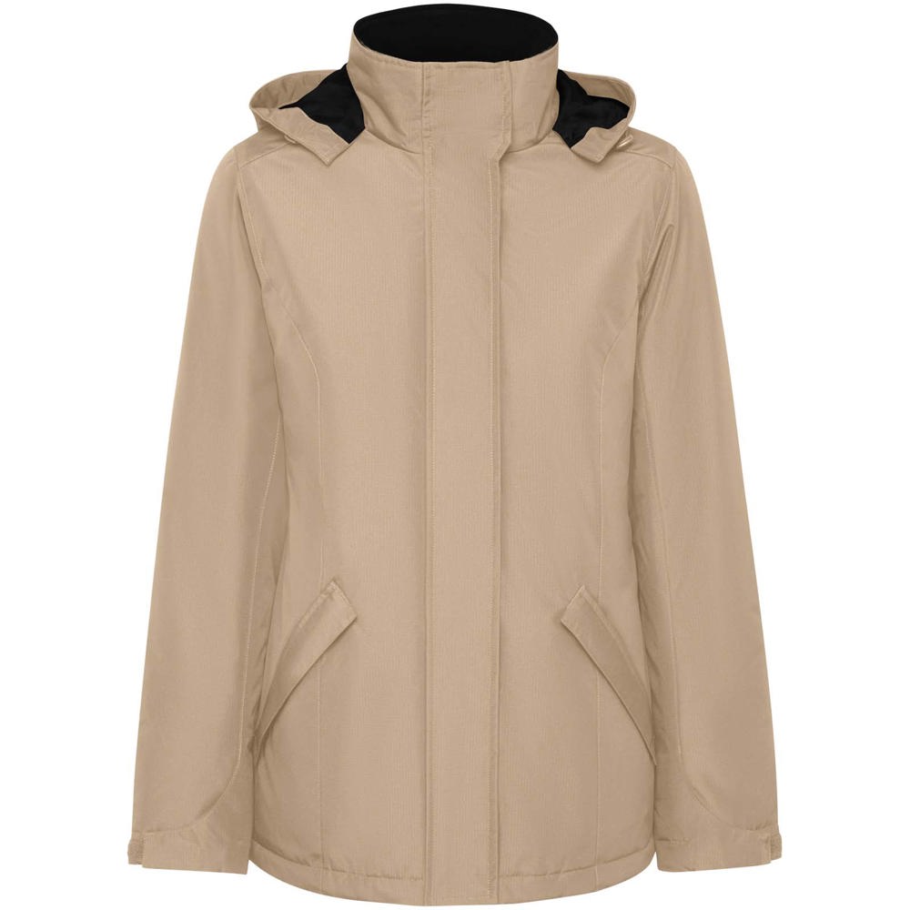America women's padded parka jacket - Dark Sand