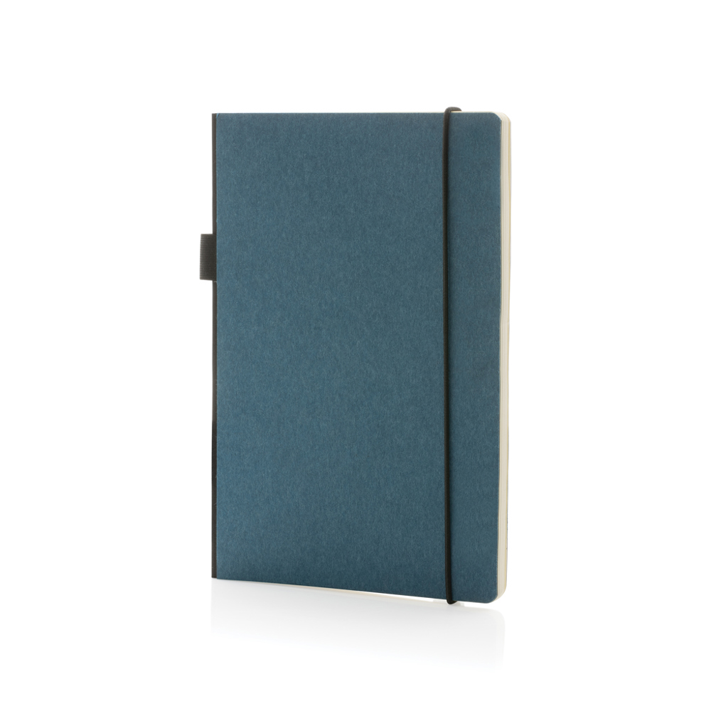 A5 deluxe kraft hardcover notebook - blue (± PMS 5405)