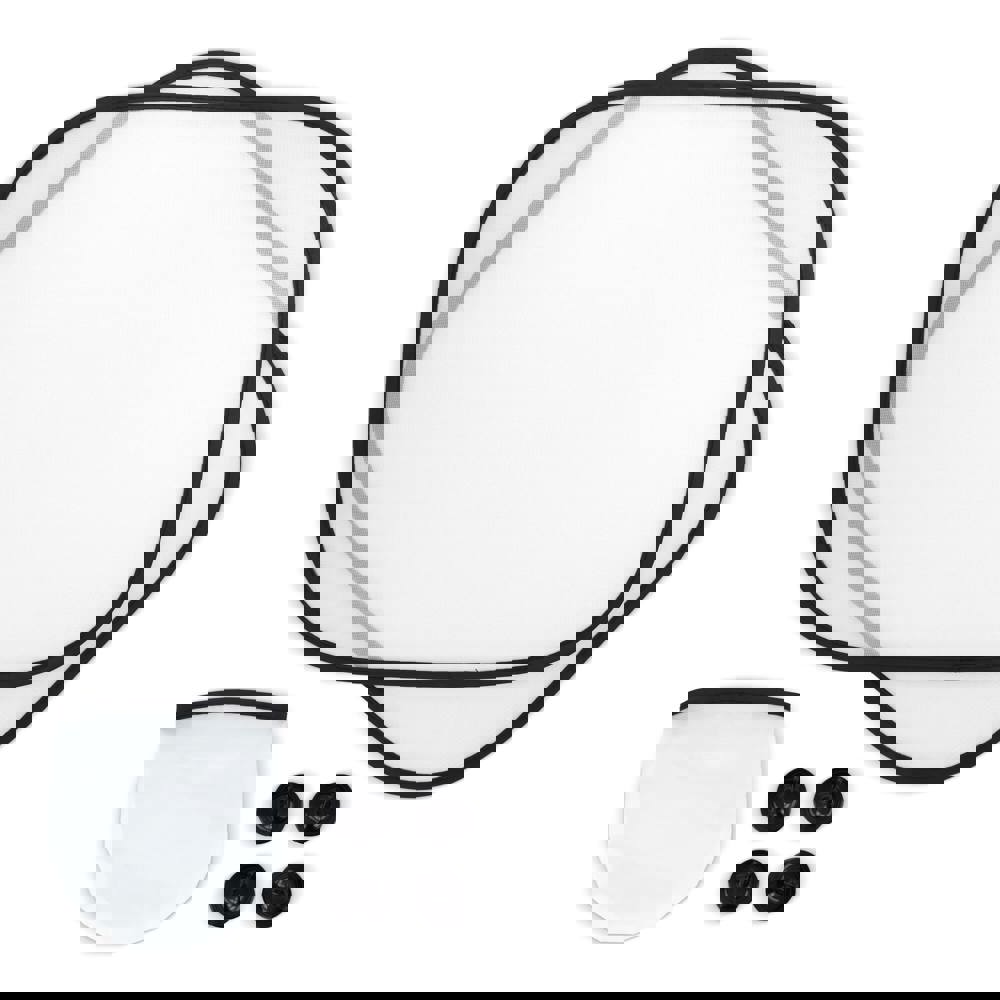 Car window sunshade, set of 2 with pouch sublimation