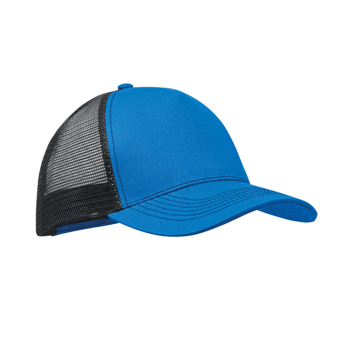 BLIST - 5 panelen trucker cap - Royal Blauw