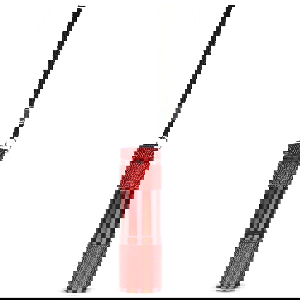 Aluminum flashlight LED - Red